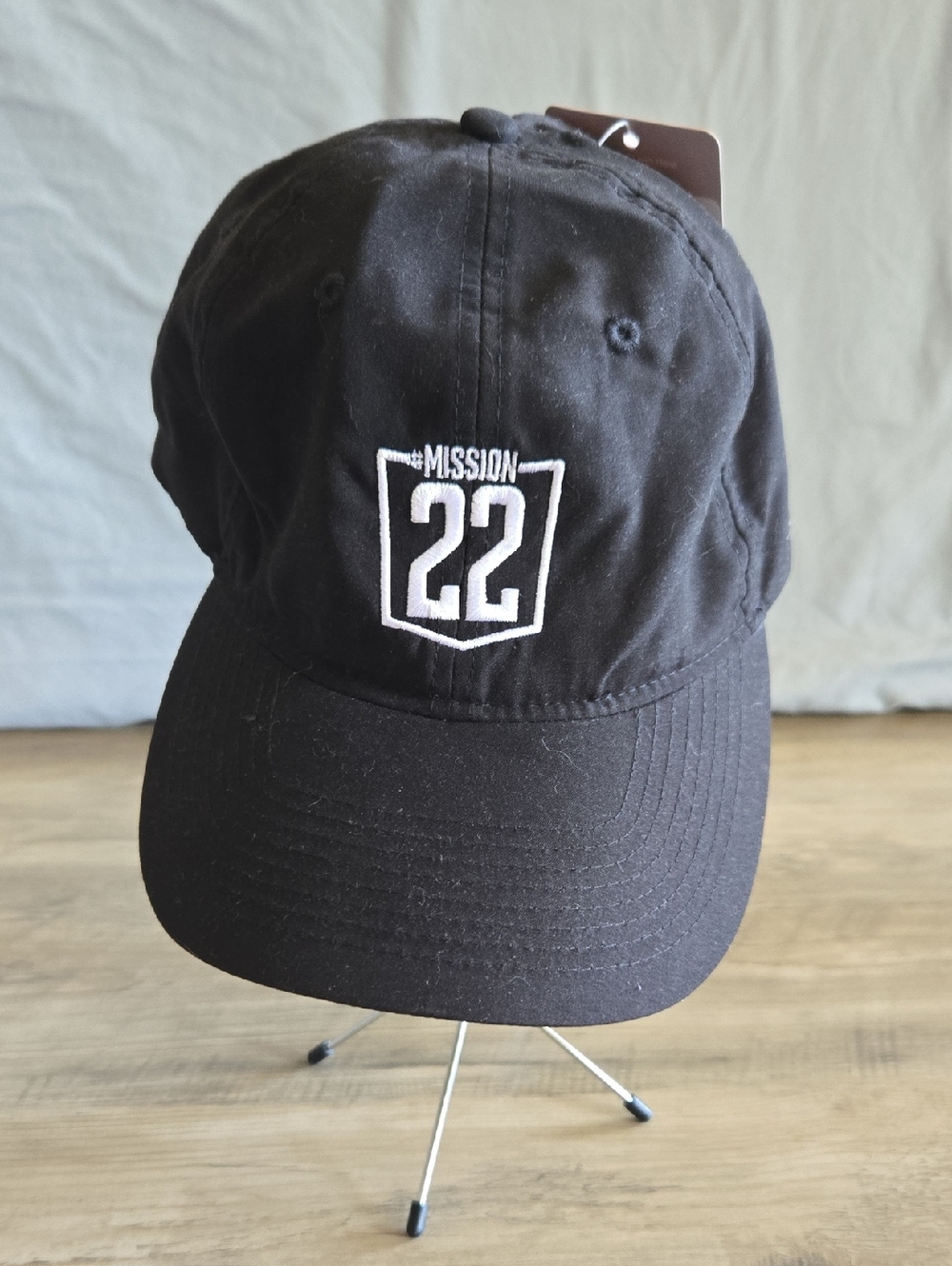 Mission 22 Black Logo Baseball Cap